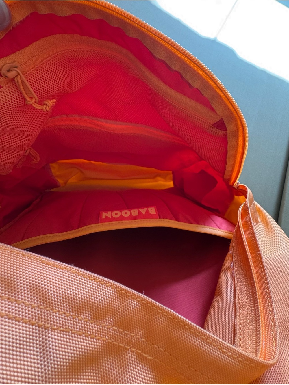 Baboon Orange Backpack - Picture 6 of 7